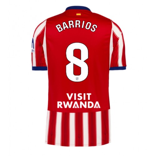 Atletico Madrid Pablo Barrios #8 Hemmatröja 2026-27 Kortärmad
